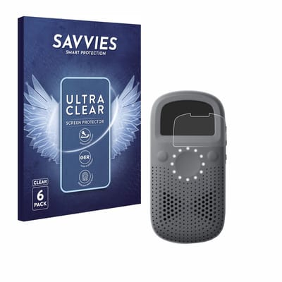 Savvies - Screenprotector voor Relay X - Folie Beschermfolie transparant 6 Stuks