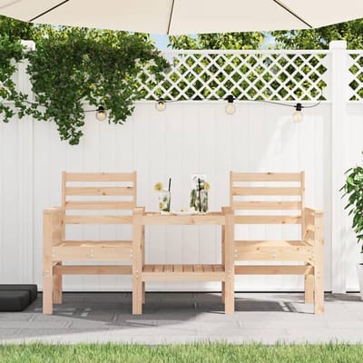 Tuinbank met tafel - Outdoor zitbank - Genieten in de tuin - Geïntegreerde opbergruimte