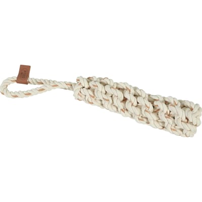 Touwspeeltje voor honden met handvat Zolux Leather Touch
