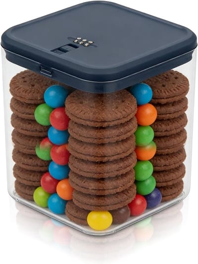 HEZIVO® Afsluitbare Medicijnbox met Slot - Opbergdoos Medicijnen en Spullen - Medicijndoos Transparant