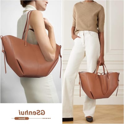 Dames Tote Bag Grote Shopper Tas van PU Leer met Handvat en Portemonnee voor Kantoor en Vrije Tijd