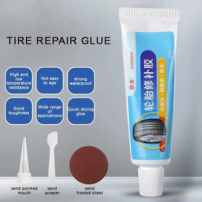 Auto Motorfiets Fiets Band Band Reparatie Sealant Vloeibaar Rubber voor Band Reparatie Lijm Vloeibaar Sterke Rubber Lijm Gereedschap white