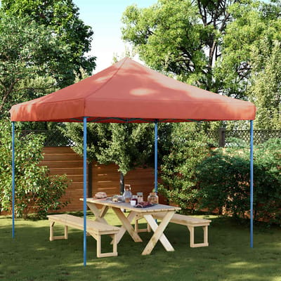 vidaXL - Partytent - inklapbaar - pop-up - 292x292x315 - cm - terracotta