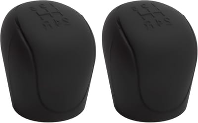 Set van 2 Silicone Versnellingspookhoezen, Antislip, Krassenbestendig en Rekbaar voor Auto's