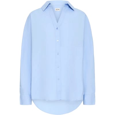 Ichi IHESTAMA SH Dames Blouse - Bel Air Blue