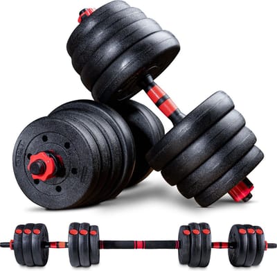 Sportstech - AH150_20 - halterset - dumbbell - halterschijven - gewichten