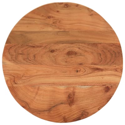 vidaXL - Tafelblad - rond - Ø - 50x2,5 - cm - massief - acaciahout
