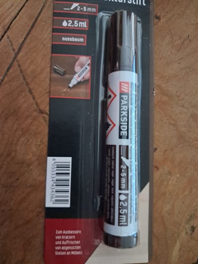 Parkside Hout Correctiestift Walnoot - Lijndikte 2-5mm
