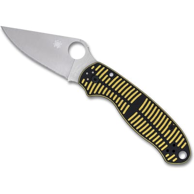 Spyderco Para 3 Salt Yellow CPM MagnaCut PE – Compacte Kracht Met Extreme Corrosiebestendigheid