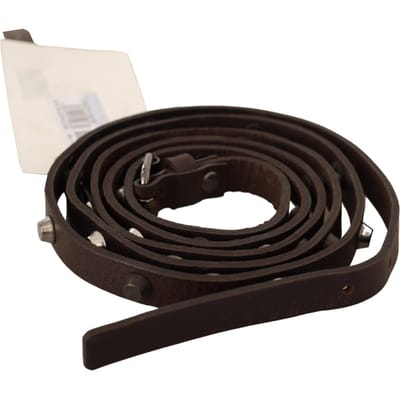 Costume National Leren Riem Met Studs