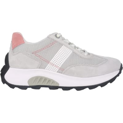 Gabor rollingsoft sensitive 26.914.40 - dames rollende wandelsneaker - Grijs - maat 43 (EU) 9 (UK)