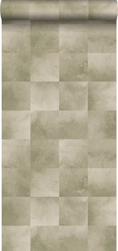 ESTAhome behang dierenhuid warm beige - 53 cm x 10.05 m - 139181