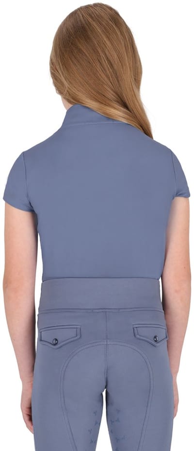 Qhp Trainingsshirt Qhp Aubree Kids Lichtblauw - 140