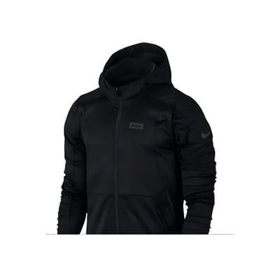Nike International Jacket met Capuchon en Volledige Rits Heren Bovenkleding Zwart 824394-010 M black