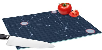 Glazen Snijplank - 39x28 - Ruimte - Astronomie - Patronen - Snijplanken Glas