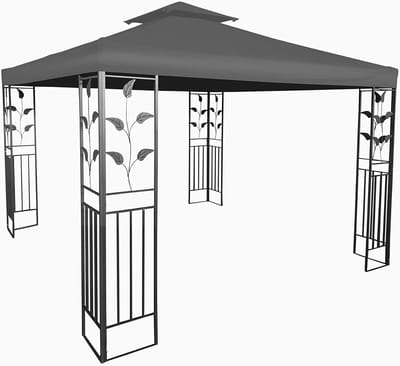 Waterdicht paviljoendak 3x3 meter - vervangend dak met schoorsteenafvoer voor tuinfeest