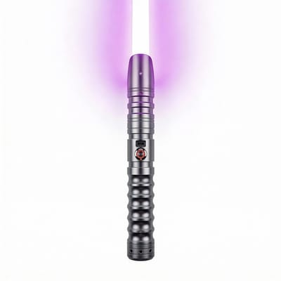 JAXY XRGB3.0 Lightsaber - "Prime" - Aluminium Lichtzwaard met App & Bluetooth - Heavy Dueling & Smooth Swing - 12W - Grijs