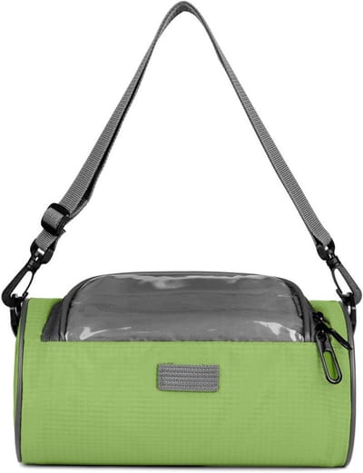 Fiets Stuur Tas - Telefoonhouder Fiets - Veilig Onderweg - Waterdicht Touchscreen - Tot 6.5 Inch - Groen