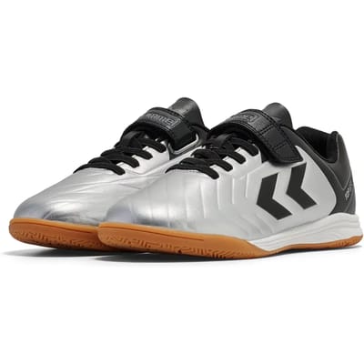 Hummel Top Star Vc 2.0 In Zaalschoenen Zilver EU 25 Kinderen