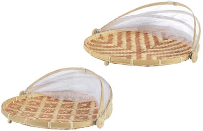 Foodcover bamboe fsc Ø35x22cm