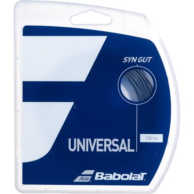 Babolat Syn Gut Tennis Snaar 12m 1.25mm Zwart