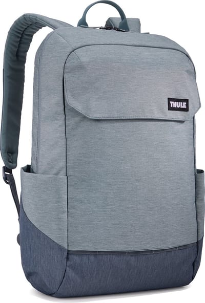 THULE Vrije tijd rugzak Rugzak met laptopvak Lithos Backpack 20L Pond Gray / Dark Slate Blauwgrijs