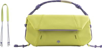 Crossbody Tas - Schoudertas Mini Tas - Reizen Fotografie - Magnetische Sneltoegang - 2 Liter - Limoen Groen