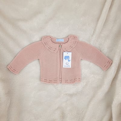 Mac Ilusion Gebreid Vestje Meisjes | 9272 | Oud Roze/Nimphea | 1 maand | maat 56