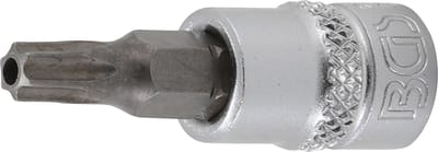 BGS Dopsleutelbit 1/4 Torx met boring T27