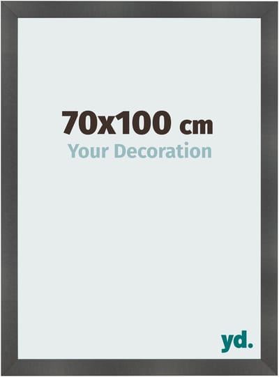 Your Decoration - Fotolijst 70x100 cm - MDF - Zwart Mat - Pisa