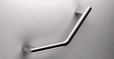 Design badgreep Lux gebogen chroom