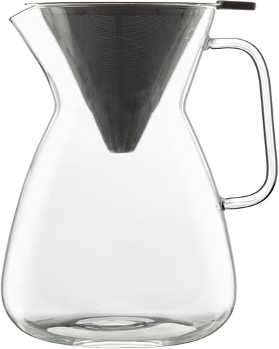 Luigi Bormioli Pour-over Koffiekan in Borosilicaatglas 1l - 16,5xH18,8cm