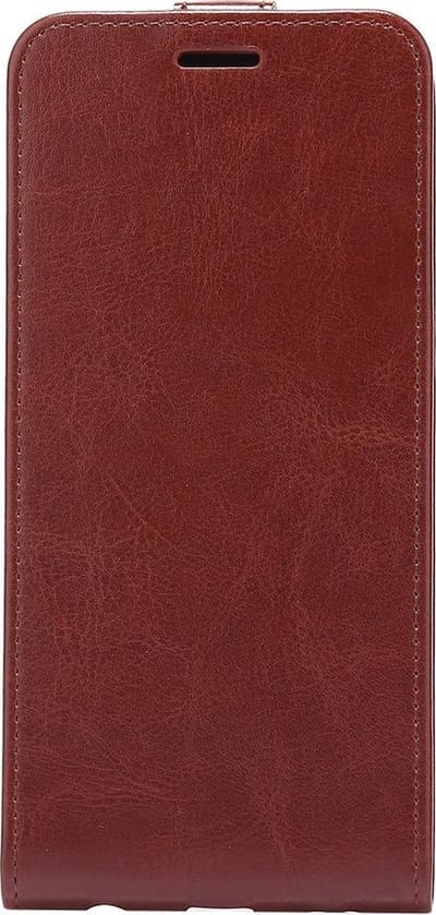 Shop4 - Geschikt voor Nokia 5.4 Hoesje - Flip Case Bruin
