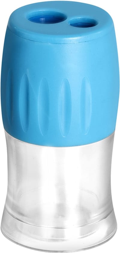 Wonday FTC250461, Handmatige puntenslijper, Blauw, Transparant, Kunststof, 1,2 cm, 6 mm