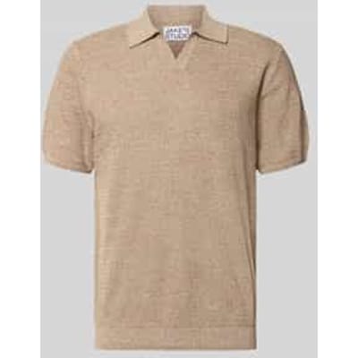 regular fit poloshirt in brei-look