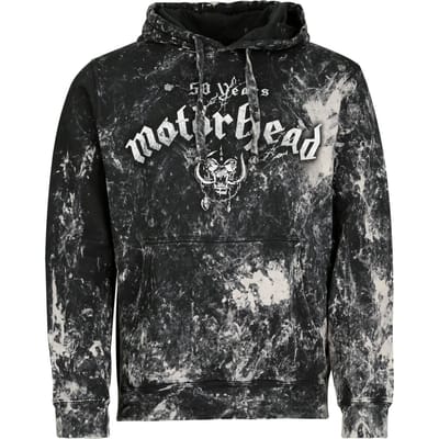 Motörhead Trui met capuchon - Cracked Bull - S tot M - voor Mannen - zwart