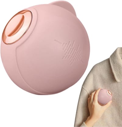 Herbruikbare Pluisroller - Pluisbal - Kleding Reinigen - Wasbaar Adsorptiemateriaal - 6.8 cm - Roze