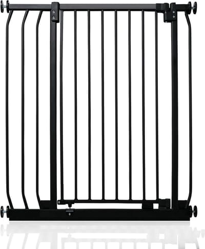 Safetots Hoog Klemhek Elite, 80cm - 89cm, Mat Zwart, Hoog 96.8cm
