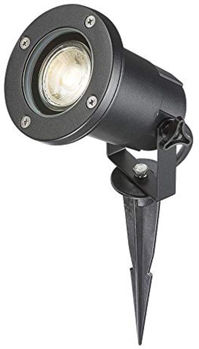 GU10 Grondpen - 230V IP65 10W - Zwart