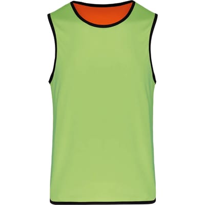SportOvergooier Unisex S/M Proact Lime / Spicy Orange 100% Polyester