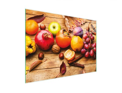 TMK ArtDeko Serie - Snijplank van gehard glas - 30x22 cm - UV-print - Anti-slip