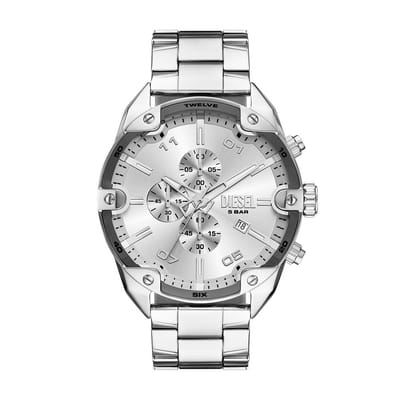 Diesel DZ4677 Heren Horloge 49mm - Zilverkleurig