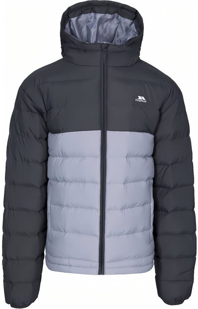 Trespass-jas Oskar - Gewatteerde herenjas Carbon