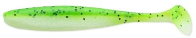 Keitech Easy Shiner | 4.5 Inch Chartreuse Pepper Shad 4.5 / 11.5cm Chartreuse Pepper Shad