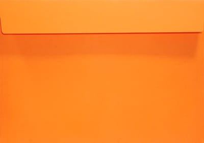 Gladde oranje enveloppen A5 - 162 x 229 mm - C5 - 20 stuks - HK zelfklevend met plakstrip - 120 gram - Design - Netuno