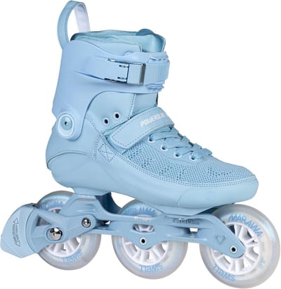 Fitness Schaatsen - Inline skates - Intensief sporten - Trinity Frame Mounting - 100mm wielen - Transparant