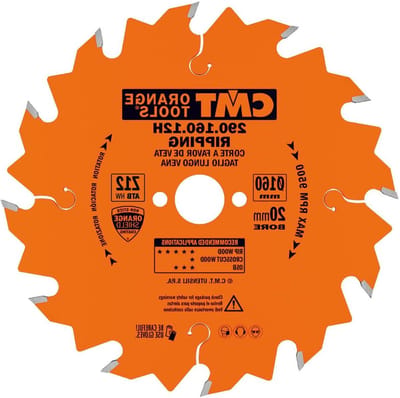 Zaagblad Cirkelzaag - Houtbewerking Zaag - Zagen Zacht Hout - Trillingsvrij Ontwerp - 160mm Diameter - Metaal