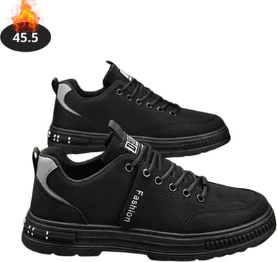 Livano Schoenen Heren - Sneakers - Comfortabel - Casual - Volwassen - Zwart - Maat 45.5