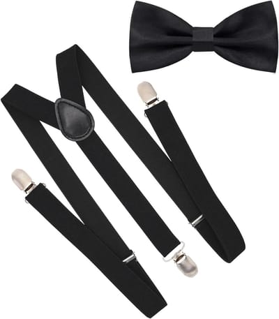 Verstelbare Y-Back Clip-on Heren Suspender van Elastisch Materiaal voor Comfort en Stijl