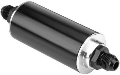Dailygoods- Brandstofleiding 100 Micron - Aluminium - Roestvrij Staal Filter - AN6/AN8/AN10 - Corrosiebestendig - Duurzaam - Brandstoffilter